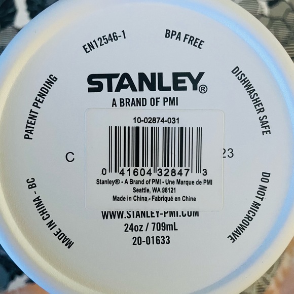 Stanley Beer Stein Mug White Travel Mug - Picture 3 of 3